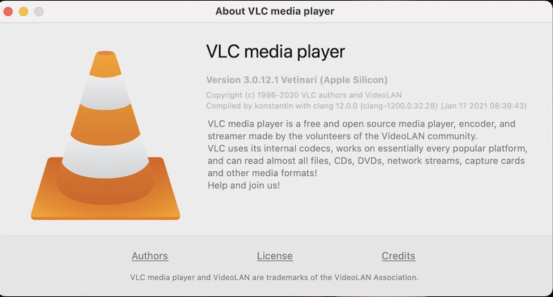 cannot download vlc for mac